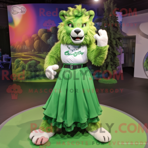 Costume mascotte de Lynx...