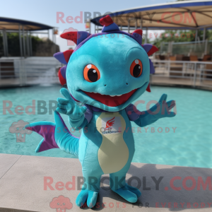 Turquoise Axolotls...