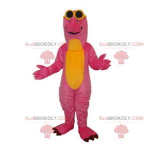 Dinosaur maskot med solbriller - Redbrokoly.com