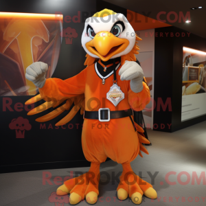 Orangefarbener...