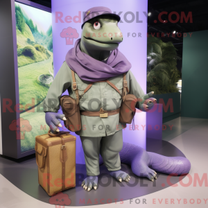 Lavender Python Maskottchen...