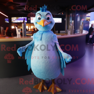 Sky Blue Gull maskot...