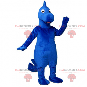 Blaues Dinosaurier-Maskottchen - Redbrokoly.com