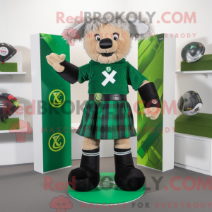 Forest Green Celtic Cross...