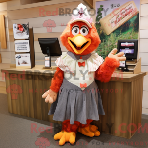 Peach Roosters...