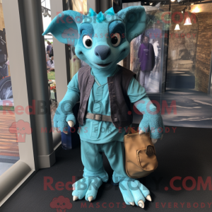 Disfraz de mascota Teal...