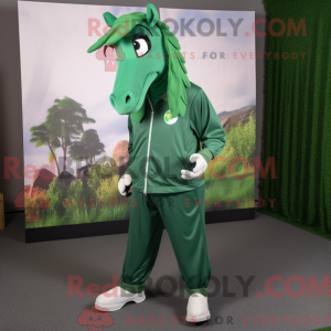Maska Forest Green Horse...