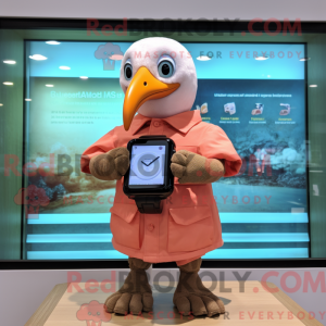 Peach Albatross maskot...