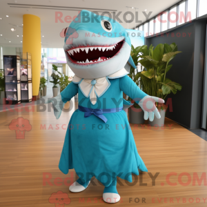 Haj maskot kostume karakter...