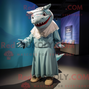 Haj maskot kostume karakter...