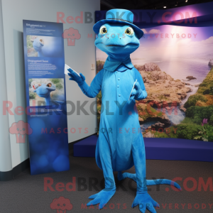 Maskotka Blue Geckos w...