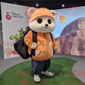 Peach Dormouse maskot...