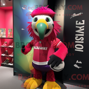 Magenta Macaw mascot...