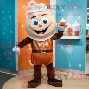 Rust Cupcake maskot kostume...