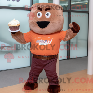 Rust Cupcake Maskottchen...