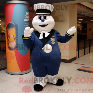 Costume de mascotte de Navy...