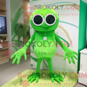 Limegrønn...
