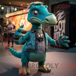 Blågrön Utahraptor...