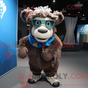 Buffalo mascot costume...