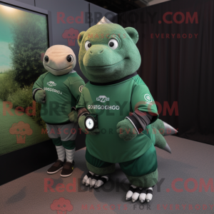 Forest Green Glyptodon...
