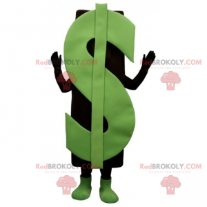 Mascotte van dollars - Redbrokoly.com