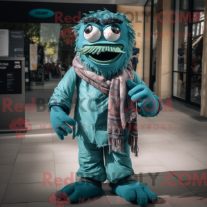 Blauwgroen Frankenstein...