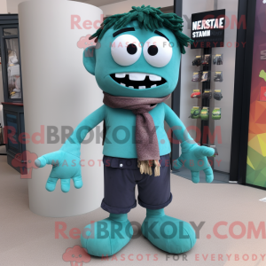 Blauwgroen Frankenstein...