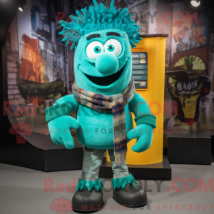 Blauwgroen Frankenstein...