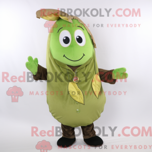 Maskottchenkostüm Olive...