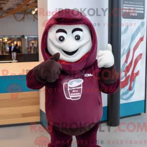 Postava maskota Maroon Ice...