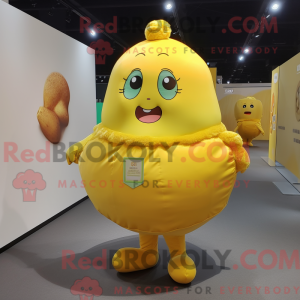Lemon Yellow Potato mascot...