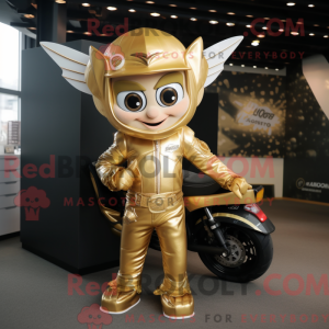 Maskotdraktfigurat Gold...