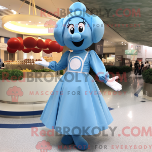 Disfraz de mascota Sky Blue...