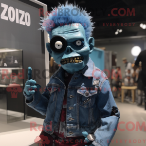 Blauwe zombie...