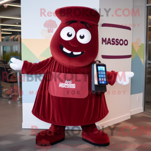 Postava maskota Maroon...
