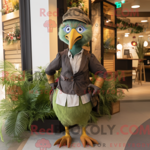 Olive Hens maskotdraktfigur...