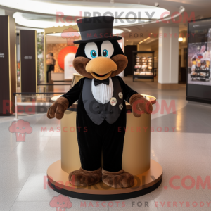 Bruine hanger mascotte...