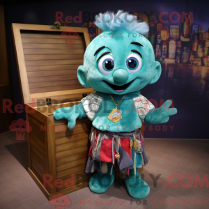 Postava maskota Teal...