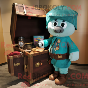 Postava maskota Teal...