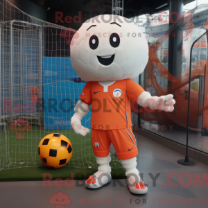 Máscara de gol de futebol...