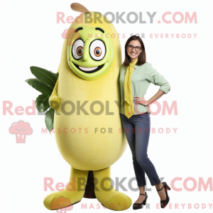 Olive Baa-mascottekostuum...