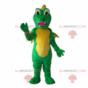 Dragon mascot with small wings - Redbrokoly.com