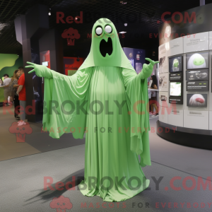 Postava maskota Green Ghost...