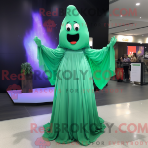 Postava maskota Green Ghost...