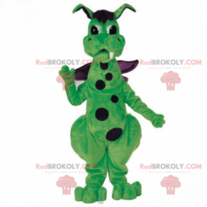 Mascotte de dragon chevelu - Redbrokoly.com