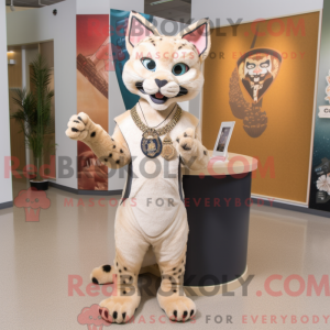 Disfraz de mascota Bobcat...