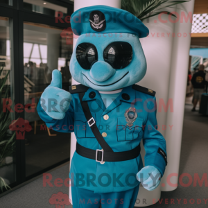Turquoise Navy Soldier...