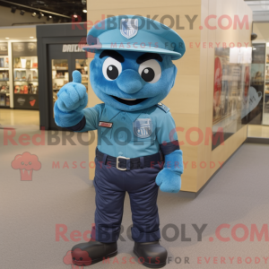 Turkis Navy Soldier maskot...