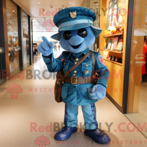 Turkis Navy Soldier maskot...