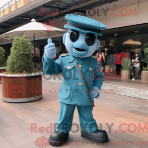 Turkis Navy Soldier maskot...